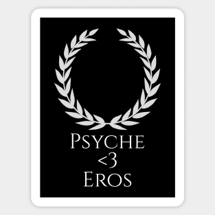 Psyche Loves Eros - Ancient Greek & Roman Mythology Sticker